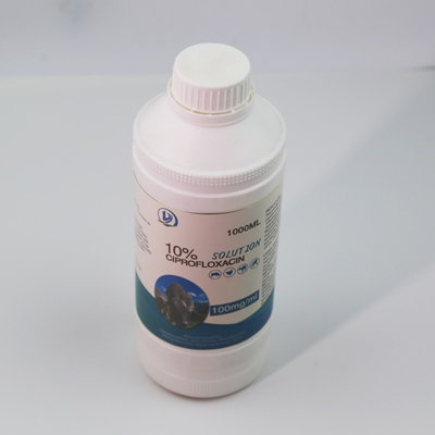 수의학 10% 20% 항비오티크 치프로플로 헥사클킨 하크들 경구 용액 의약품 USP BP CP 표준