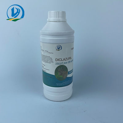 가금류를 위한 구두 해결책 약 1000ml Diclazuril 2.5% 구두 해결책 호박색 투명한 액체 Coccidiostat