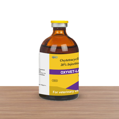 가축 양 돼지를 위한 Oxytetracycline 20% 주입 수의 주사 가능한 약
