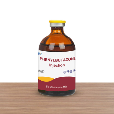 100ml 수의 주사 가능한 약 Phenylbutazone 20% Dexamethasone 주입