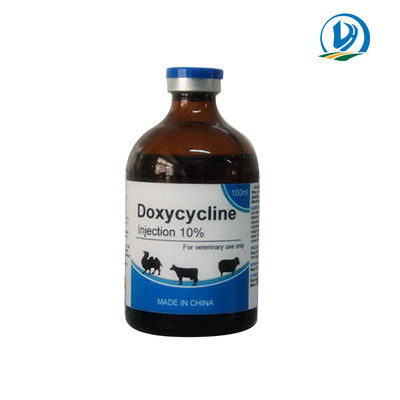 항균제를 위한 항생제 수의 주사 가능한 약 Doxycycline 10% 주입