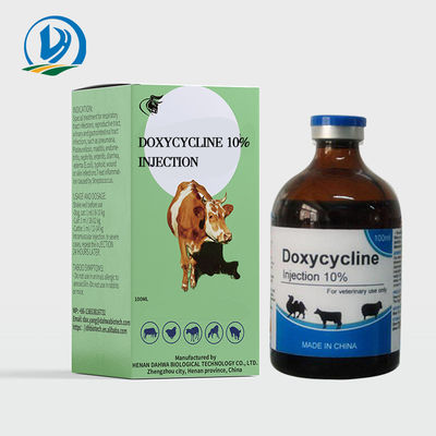 항균제를 위한 항생제 수의 주사 가능한 약 Doxycycline 10% 주입